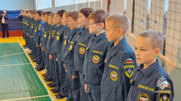 Открытие кадетского класса МЧС в школе №1 г. Советского Открытие кадетского класса МЧС в школе №1 г. Советского
